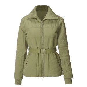 Cabi Ski Lift Puffer Coat / Jacket in Sage Green L